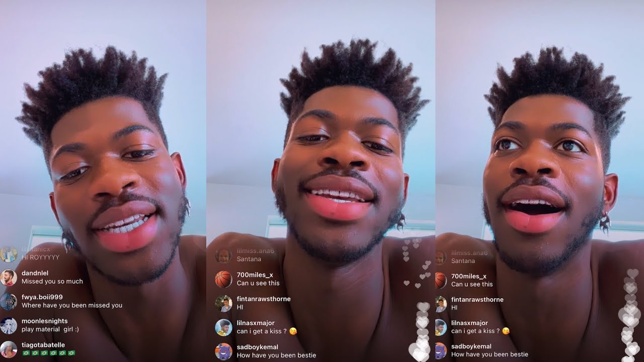 Lil Nas X Releases Christian Music … Wears A Skirt & Lace Front In ...