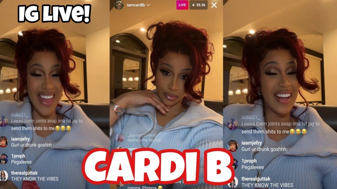 Shocker: Cardi B Gets DRUNK . . . Suggests She And Offset Have An OPEN  MARRIAGE!! (Video) - Media Take Out