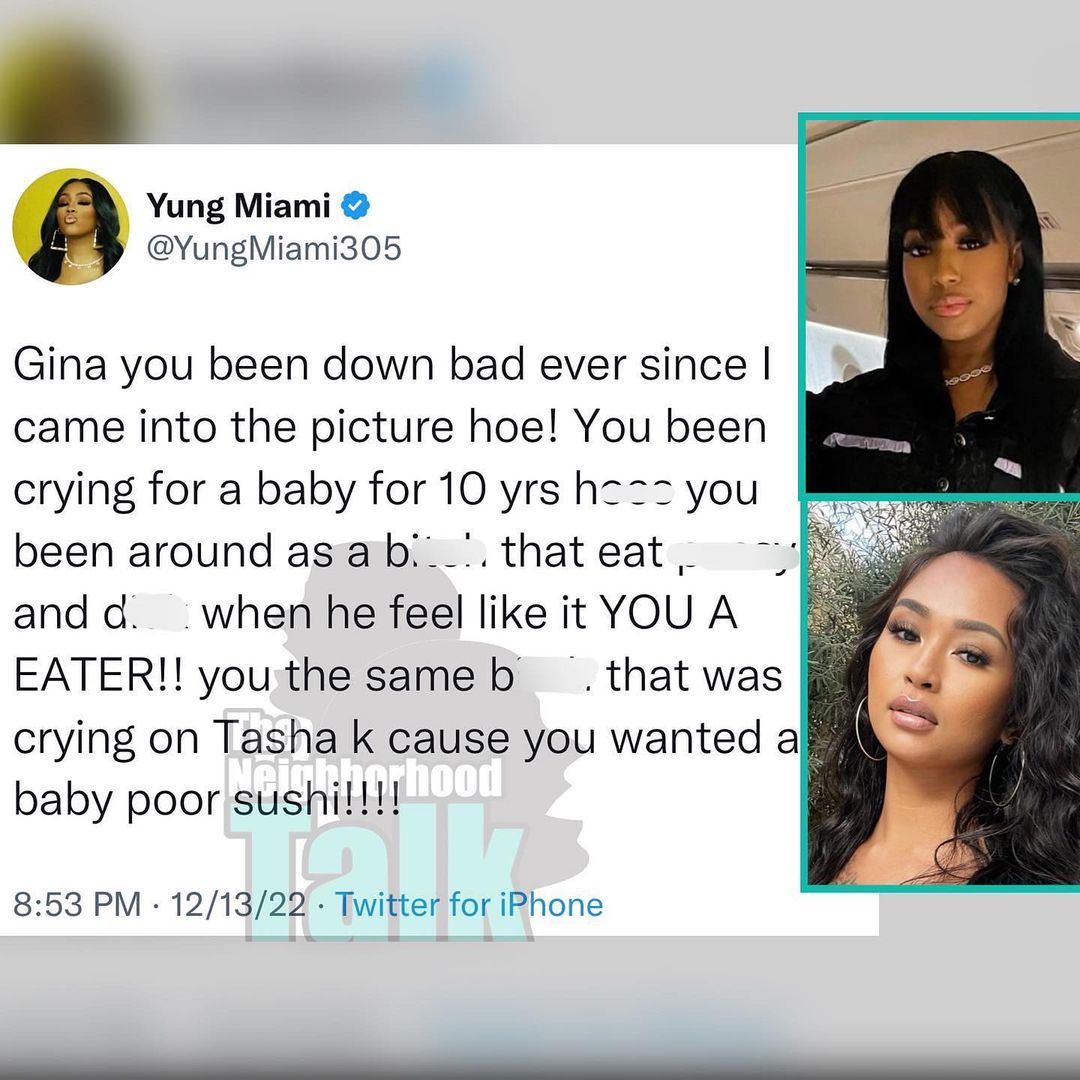 Diddys Girlfriends Yung Miami Gina Huynh Are FIGHTING ON INSTAGRAM And It S JUICY Media