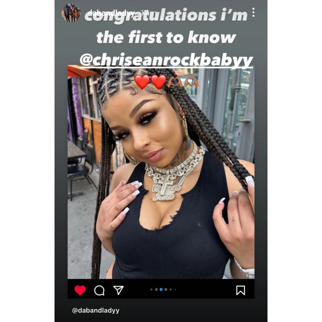Little Takeout Rapper Chrisean Rock ANNOUNCES She's Pregnant ... After Blueface Dumped Her ...