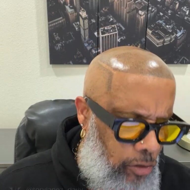 Rapper Tory Lanez Father Goes Viral For Having A Tattood Hairline Pics Media Take Out