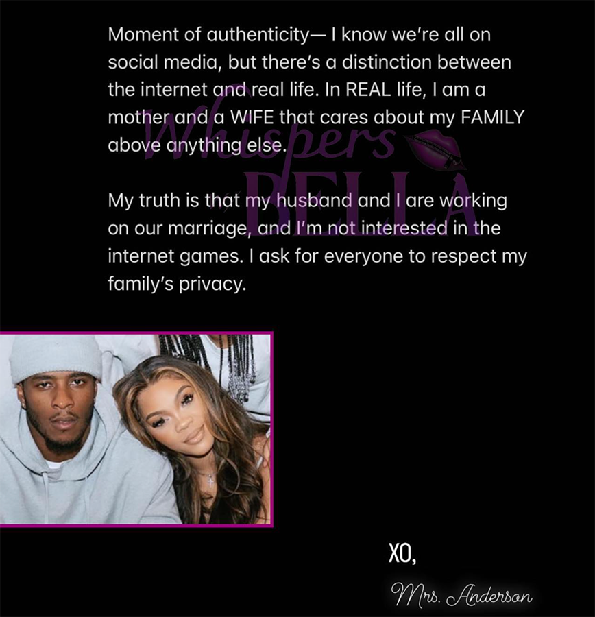 TheShadeRoom on X: Baseball player Tim Anderson shares a birthday post to  his wife Bria!❤️🥳  / X