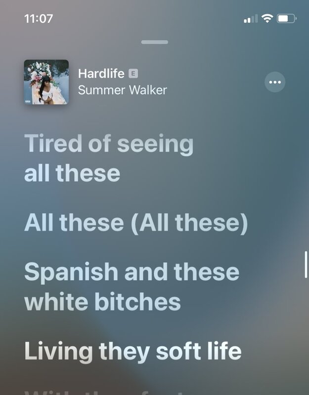 Summer Walker – Playing Games (Live) Lyrics