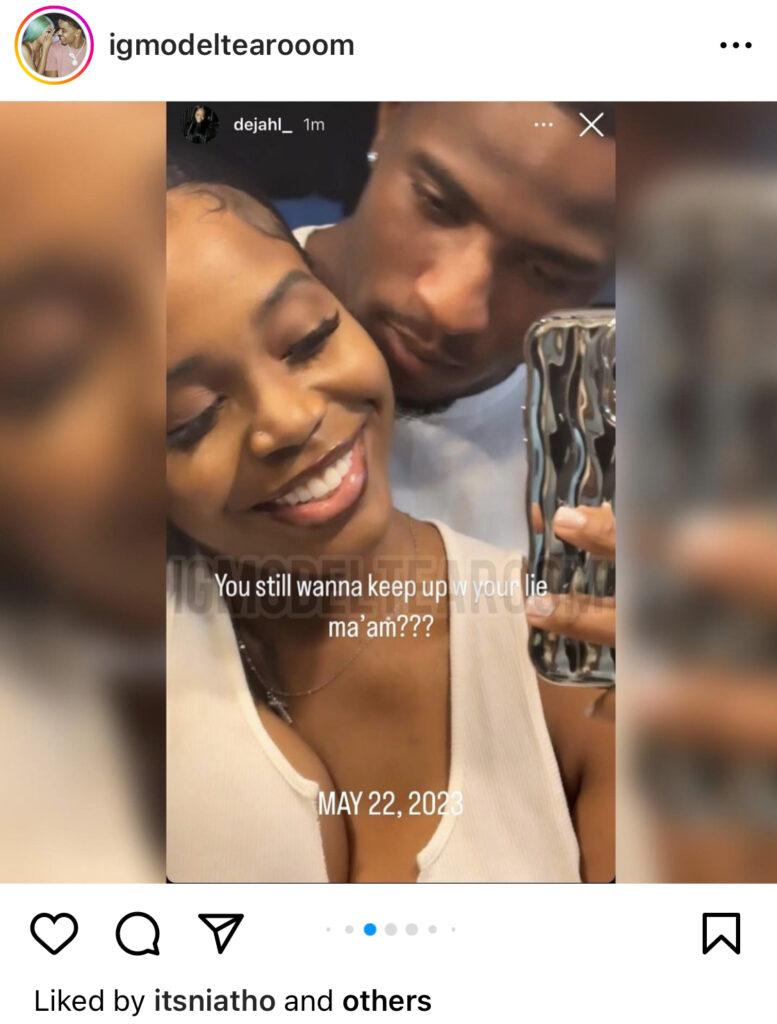 MLB Player Tim Anderson's Alleged Side Chick And His WIFE ... FIGHTING ...