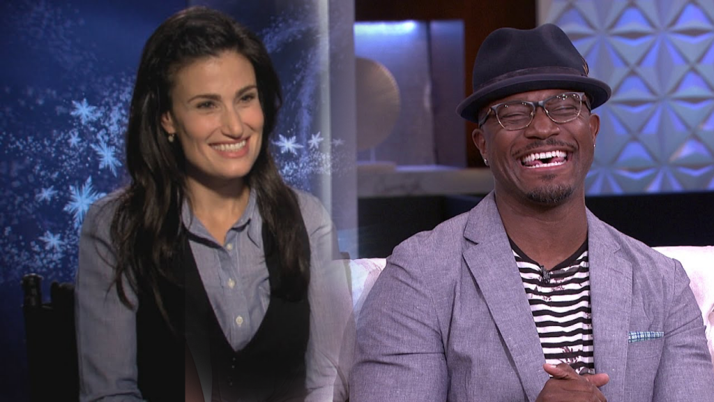 Idina Menzel Taye Diggs Divorced Me Because Im White But Then I Did Frozen And Made Millions 