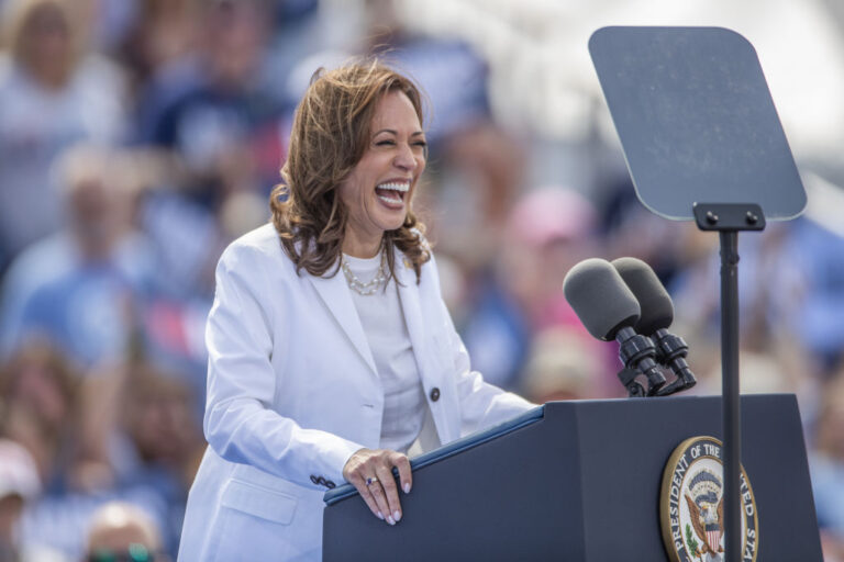 Kamala Harris Laughing & Drinking Wine As Trump Enacts Project 2025