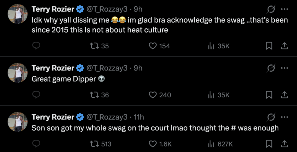 Terry Rousier Stats Terry Rozier Calls Out Davion Mitchell's Style